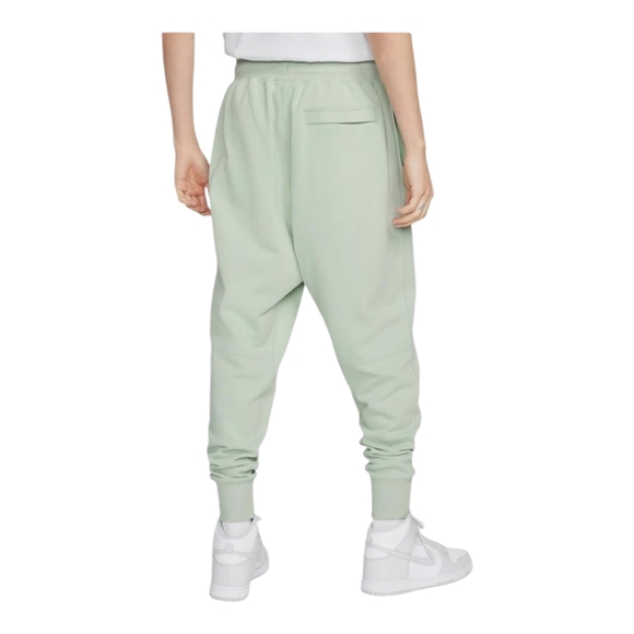 Nike Fleece Joggers Mens Green Medium Pockets Embroidered Logo Drawstring - Picture 2 of 12